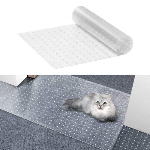 Szőnyegvédelem Háziállatoknak 38,1 X 1,22 M Karcálló Karcolásgátló Pvc