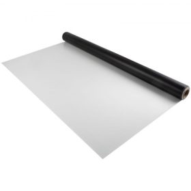   Padlóburkolat professzionális PVC vinyl tánc- és edzőpadló 14 m², fehér/fekete