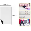 Padlóburkolat professzionális PVC vinyl tánc- és edzőpadló 14 m², fehér/fekete