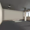 Padlóburkolat PVC-vinyl táncpadló 2,4 m² szürke/fekete, vízálló és csúszásmentes