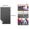Padlóburkolat PVC-vinyl táncpadló 2,4 m² szürke/fekete, vízálló és csúszásmentes