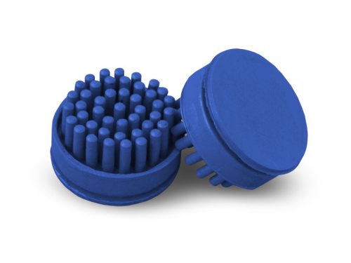 Octo Gumiszőnyeg tisztító gomb kék díszítő elem 10 db