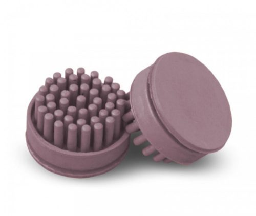 Octo Gumiszőnyeg tisztító gomb lila díszítő elem 10 db