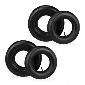   Ø320x75 mm Pótkerék alkatrész gumi belsővel és külső gumi borítással 2 pár 4.00-6" kézikocsi, fűnyíró, kistraktor, kiskocsi pótkerék készlet