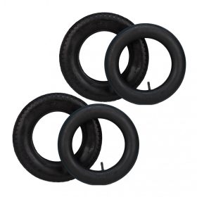   Ø360x75 mm Pótkerék alkatrész gumi belsővel és külső gumi borítással 2 pár 3.25-8" kézikocsi, fűnyíró, kistraktor, kiskocsi pótkerék készlet