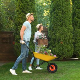   Ø360x75 mm Pótkerék alkatrész gumi belsővel és külső gumi borítással 2 pár 3.25-8" kézikocsi, fűnyíró, kistraktor, kiskocsi pótkerék készlet