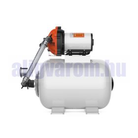 Hidrofor tartályos 12V hydrofor szivattyú házi vízmű önfelszívó membrán szivattyú 120W 690 liter/óra