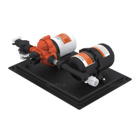 Hidrofor tartályos 12V hydrofor szivattyú mini házi vízmű önfelszívó membrán szivattyú 130W 680 l