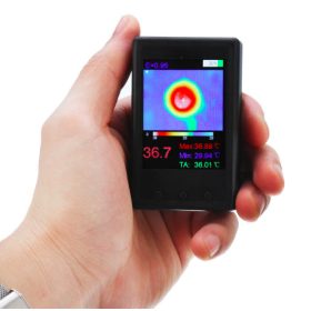   Hőkamera, mini infra kamera. Érintésmentes hőmérséklet mérés, LCD kijelsővel