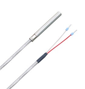 Hőmérsékletet érzékelő PT100 400°C hőmérő, jeladó magas hőmérséklet érzékelő Rozsdamentes acél kábel