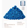 Szűrőlabdák homokszűrőhöz 1,42 kg kék nagy hatékonyságú újrahasználható szűrőanyag