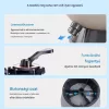 Homokszűrős vízforgató 45GPM áramlási sebességű 482,6 mm-es homokszűrő szivattyú 458x458x835mm