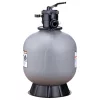 Homokszűrős víuforgató 558,8 mm tartállyal 55 GPM, 7 funkciós többjáratú szelep