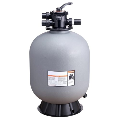 Homokszűrős vízforgató 609,6 mm tartállyal 65 GPM, 7 funkciós többjáratú szelep