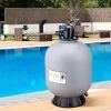 Homokszűrős vízforgató 609,6 mm tartállyal 65 GPM, 7 funkciós többjáratú szelep