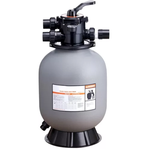 Homokszűrős vízforgató 132 L/perc áramlási sebesség 406,4 mm-es szűrőrendszer 400x400x820 mm