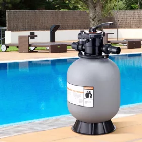  Homokszűrős vízforgató 132 L/perc áramlási sebesség 406,4 mm-es szűrőrendszer 400x400x820 mm