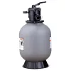 Homokszűrős vízforgató 132 L/perc áramlási sebesség 406,4 mm-es szűrőrendszer 400x400x820 mm