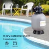 Homokszűrős vízforgató 132 L/perc áramlási sebesség 406,4 mm-es szűrőrendszer 400x400x820 mm