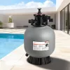 Homokszűrő rendszer 500 mm tartállyal nagy teljesítményű medence szűrő 189,3 L/perc kapacitással