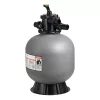 Homokszűrő rendszer 500 mm tartállyal nagy teljesítményű medence szűrő 189,3 L/perc kapacitással