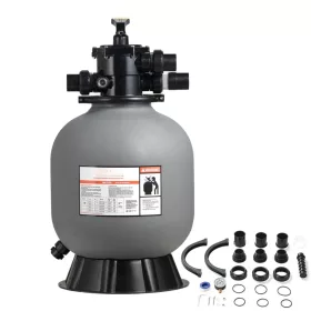   Homokszűrő vízforgató 450 mm tartállyal nagy teljesítményű medence szűrő 151 L/perc kapacitással
