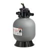 Homokszűrő vízforgató 450 mm tartállyal nagy teljesítményű medence szűrő 151 L/perc kapacitással