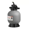 Homokszűrő vízforgató 450 mm tartállyal nagy teljesítményű medence szűrő 151 L/perc kapacitással