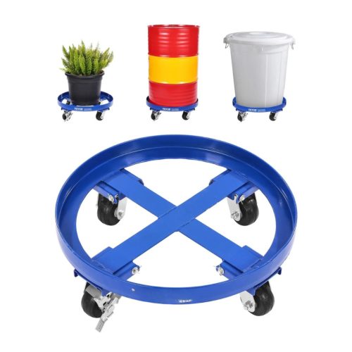 Hordógörgő 907 kg teherbírású szállítógörgő Ø615x188 mm hordószállító