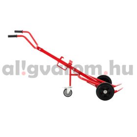   Hordószállító kocsi 200 kg teherbírású hordókhoz 3 kerekű hordószállító molnárkocsi