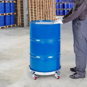   Hordószállító kocsi 2x250 liter hordógörgő, 454 kg teherbírású szállítókocsi 