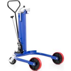   Hordószállító kocsi 250 kg teherbírású hidraulikus hordóemelő kézikocsi