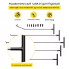 Horpadásjavító rúd készlet 13 részes rozsdamentes acél horpadásjavító rudakkal és cserélhető fejekkel