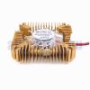 CPU hűtőborda és hűtőventilátor 12V 55x55 mm 