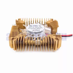 CPU hűtőborda és hűtőventilátor 55x55 mm 