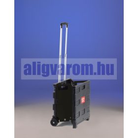   Húzható láda összecsukható tárolókocsi 20 kg teherbírás. Könnyű, alumínium. Súlya csak 2,5 kg