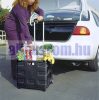 Húzható láda összecsukható tárolókocsi 20 kg teherbírás. Könnyű, alumínium. Súlya csak 2,5 kg