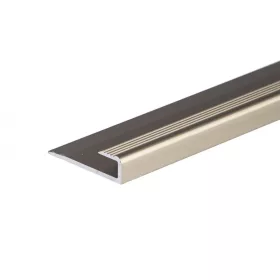AV Laminált lap indító profil pezsgő takaróprofil 9x2700 mm eloxált alumínium szegély szél