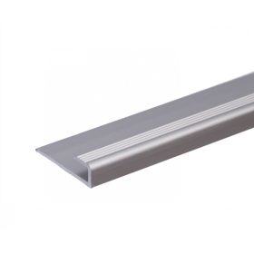 AV Laminált lap indító profil takaróprofil 9x900 mm eloxált alumínium szegély szél