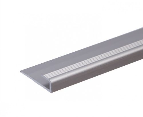 PP Laminált lap indító U profil ezüst takaróprofil 9x900 mm eloxált alumínium szegély záróprofil széltakaró