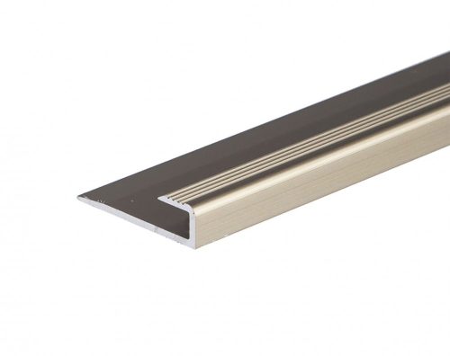 PP Laminált lap indító U profil pezsgő takaróprofil 9x900 mm eloxált alumínium szegély záróprofil széltakaró