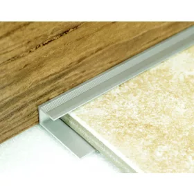 AV Laminált lap indító profil bronz takaróprofil 13x2700 mm eloxált alumínium szegély záróprofil szé