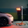 Infravörös polimerizációs lámpa 1500W állványos festékszárító lámpa időzítővel
