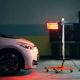   Infravörös polimerizációs lámpa 1500W állványos festékszárító lámpa időzítővel