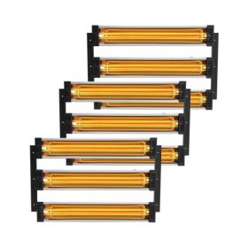   3x Festékszárító Infravörös Fűtőtest Infravörös Lámpa 3kW