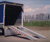 Ipari mobil rámpa 360 cm 300 kg/db 600 kg/pár teherbírás. Teherautó rámpa