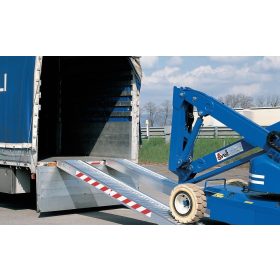   Mobil ipari rámpa nagy teherbírású 360x40 cm 4250 kg/db 8500 kg/pár teherbírás 1 db Hordozható teherautó rámpa munkagép személyemelő kisgép traktor 