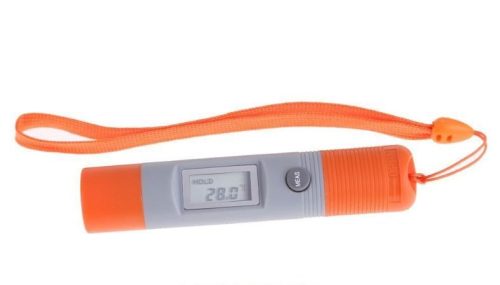 IR zsebhőmérő elemmel