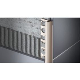   OX 6-7-8-10-12 mm Íves csempeszegély élvédő domború jázmin más néven tört fehér szín választható méret