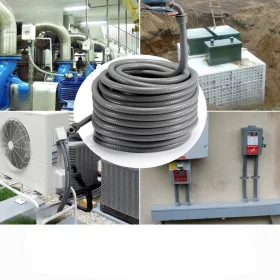   PVC flexibilis védőcső 30,5 méter 25,4 mm átmérővel szigetelő vezeték